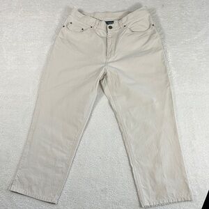Lauren Ralph Lauren pants jeans Beige women’s